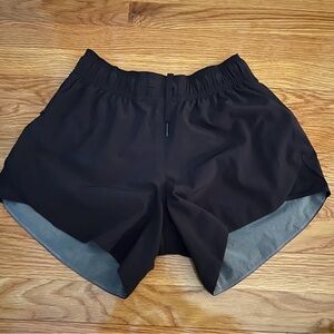 Lululemon reversible shorts black and grey